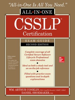 cover image of CSSLP Certification All-in-One Exam Guide